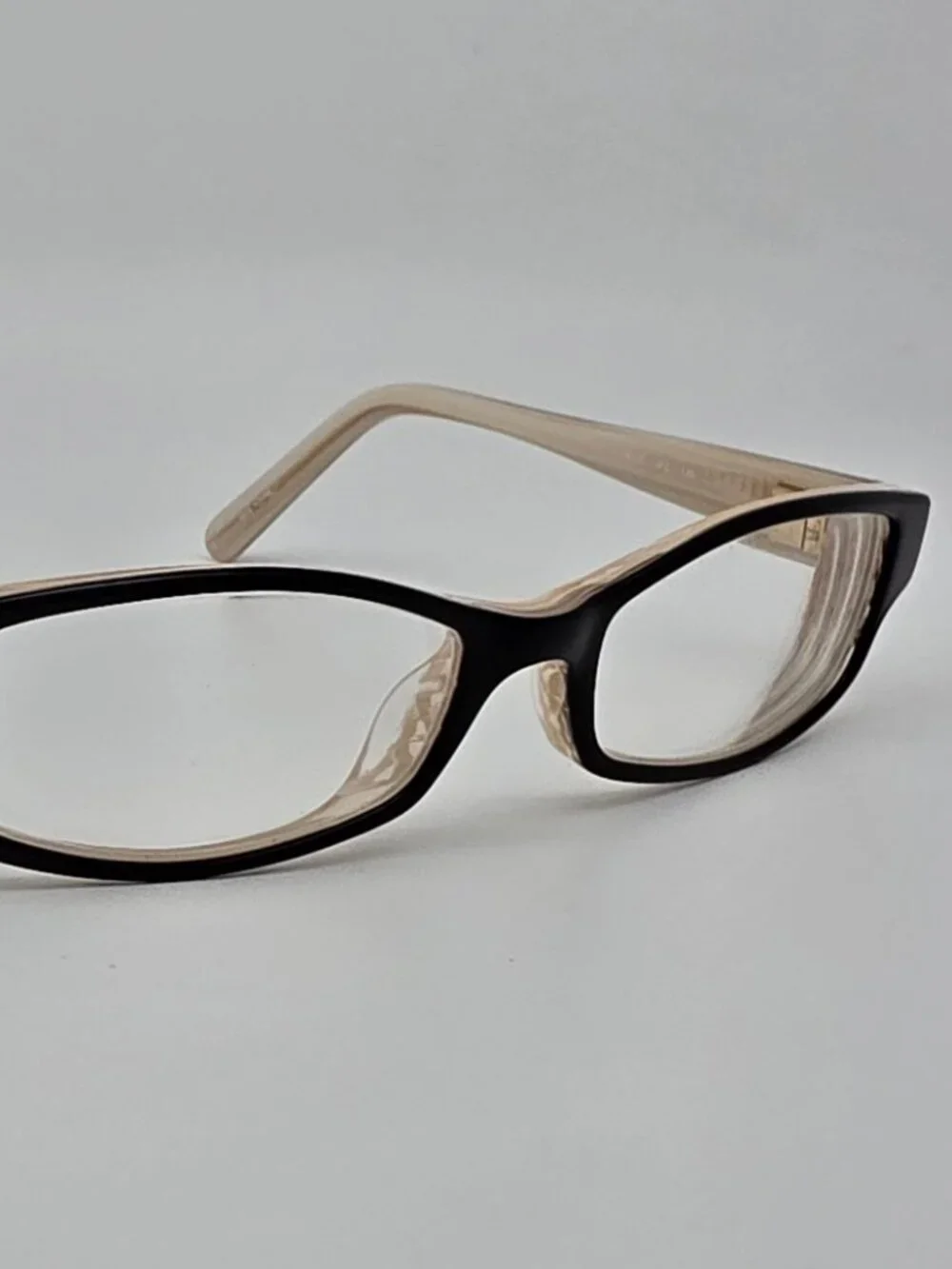 Banana Republic Allie JPZ Black on Horn Eyeglasses Frame w/ Flexhinge 47-16-130